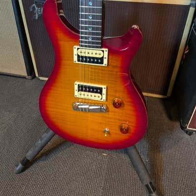 PRS SE Custom 22 Electric Guitar w/Case - Cherry Sunburst (2006) image 3