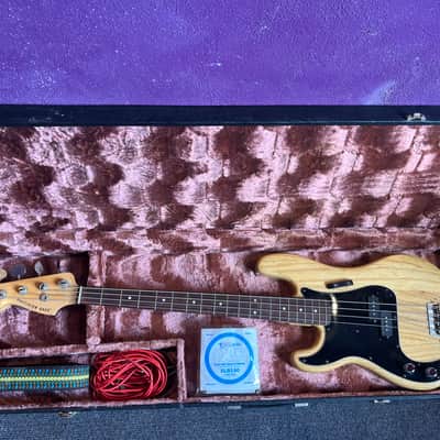 1977 Fender Precision Bass – Natural – Original Condition – Irish Music Provenance image 19