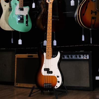 1983 Fender Precision Bass with Maple Fretboard in Sunburst w/ Original Case (Very Good) *Free Shipping* image 1