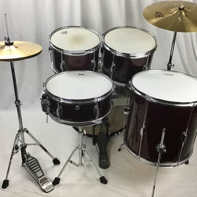 First Act 5pc. Complete Drum Kit w/New Cymbals image 4