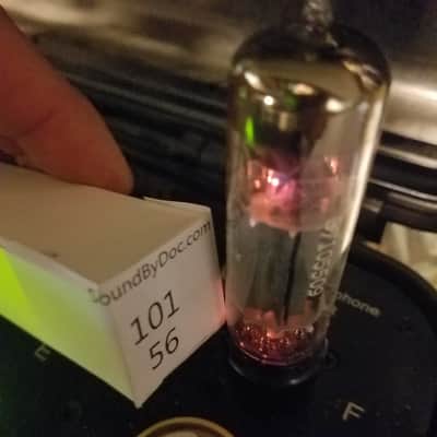 Telefunken 2% tight matched pair (2) ECL82 tNOS AT1000 TESTED Vacuum Tube <> bottom 6BM8 triode-pentode 1956-1971 image 8