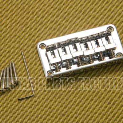 SB006C Top-loading Chrome Hardtail Guitar Bridge For Squier Strat/Tele & Similar