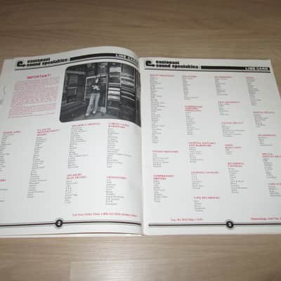 Eastcoast Sound Specialties - Pro Audio Catalog 1981 - Lexicon 224 - Original Vintage Pro Audio Brochure image 3