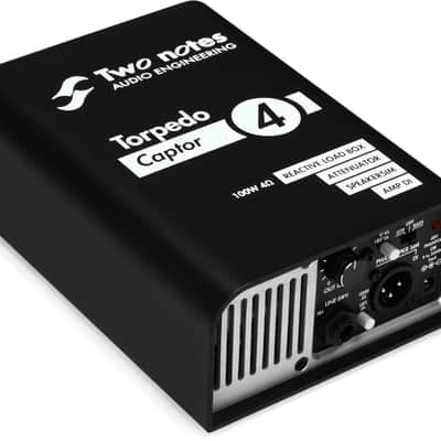 Two Notes Torpedo Captor Reactive Loadbox DI and Attenuator - 4-ohm (2-pack) Bundle image 2