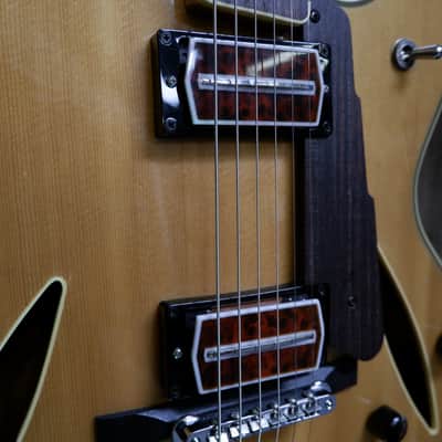 Cort BECK-6 Joe Beck Signature w/ Charlie Christian style Pickups early 2000's - Natural w/ Hard Case image 14