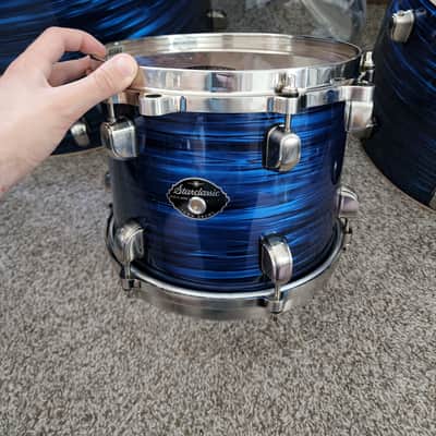 Tama Starclassic Maple 2004 Blue Silk EFX 4pc - NEVER PLAYED image 7