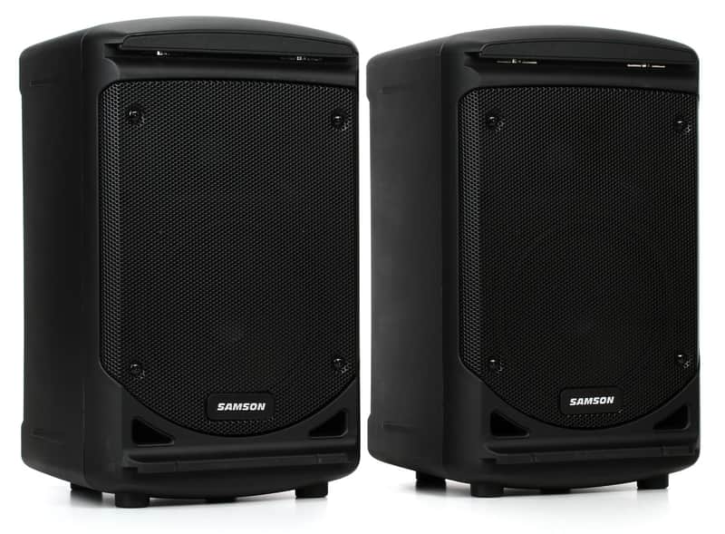 Samson XP300 300W Portable PA System (3-pack) Bundle image 1
