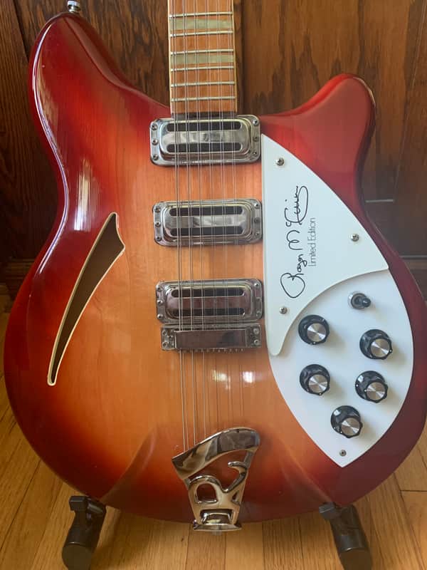 Rickenbacker 370/12RM Roger McGuin Limited Edition 1989 Fireglo image 1