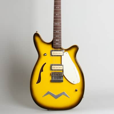 Micro-Frets Golden Melody Semi-Hollow Body Electric Guitar (1969), ser. #1411, original black tolex hard shell case. image 1