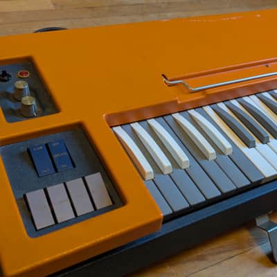 Farfisa Fast 2 49-Key Organ 1968 - 1971 - Orange - For Parts Only image 2