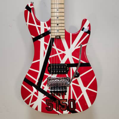 Eddie Van Halen Kramer Copy Floyd Rose Stripe w/ HSC image 3