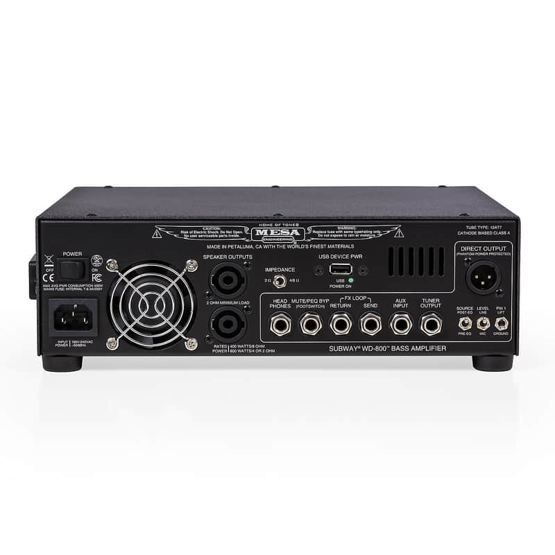 Mesa Boogie Subway WD-800 800-Watt Bass Amp Head image 2