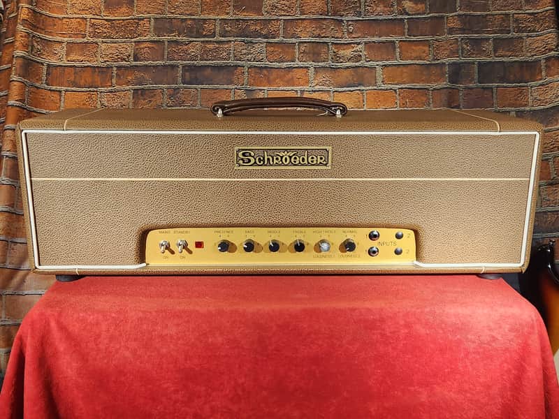 Schroeder Custom 100-Watt Head Brown image 1