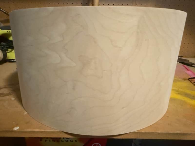 Infinity Drumworks Maple/Mahogany Drum Shells - Raw image 1