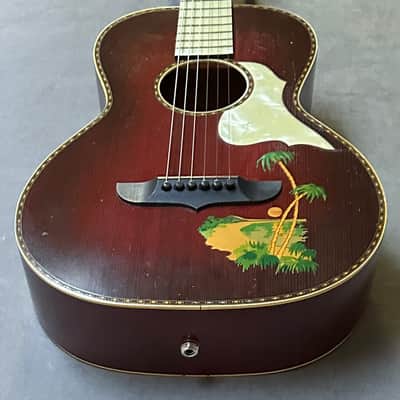 Stromberg Voisinet Hawaiian Parlor Guitar 1920's image 6