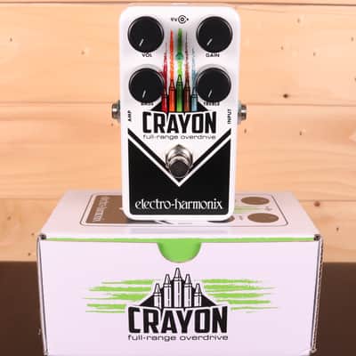 Electro-Harmonix Crayon Full Range Overdrive - Guitar Effect Pedal image 1
