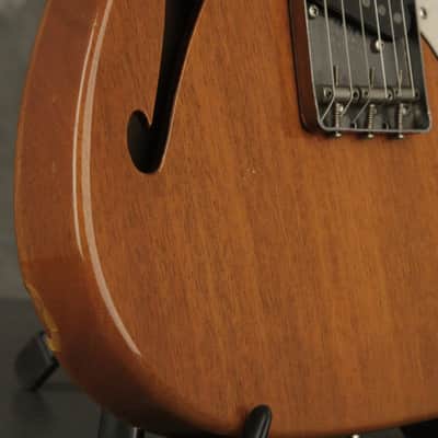 1985-86 made in Japan Fender Telecaster Thinline '69 reissue Mahogany image 12