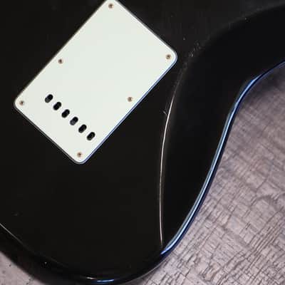 2015 Mario Martin S-Style Factory Relic Black SSS Electric Guitar + Hard Case image 14