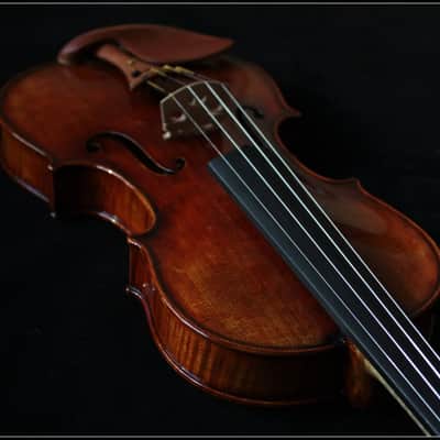 Violine Geige 4/4 Soil Stradivarius kopie vom Geigenbauer Guan Hongwen 1070 Bild 6