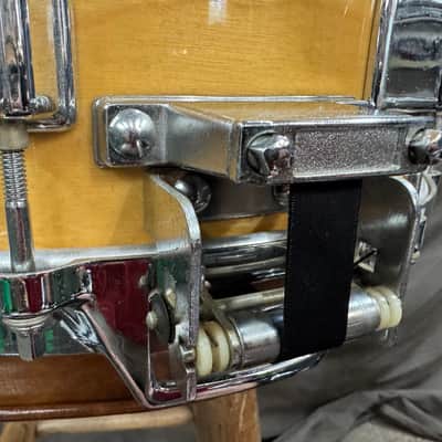 Tama AW458 Superstar Mastercraft Artwood Birch 8x14" Snare Drum with Roller-Action Strainer 1981 - 1986 - Super Maple image 8
