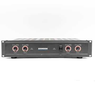 Samson Servo 4060 Quad 4-Channel Power Amplifier Rack Amp 60W x4 image 1