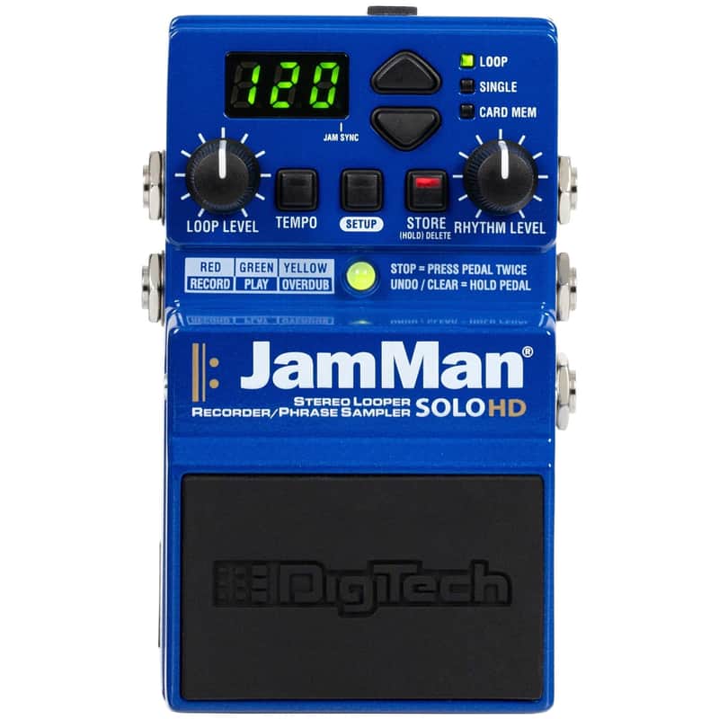 DigiTech JamMan Solo HD Looper Pedal, Open Box (Very Good) image 1
