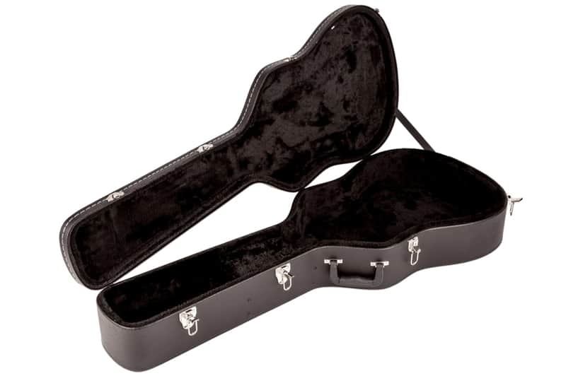 Fender Flat-Top Dreadnought Acoustic Guitar Case, Black 2025 - Black image 1