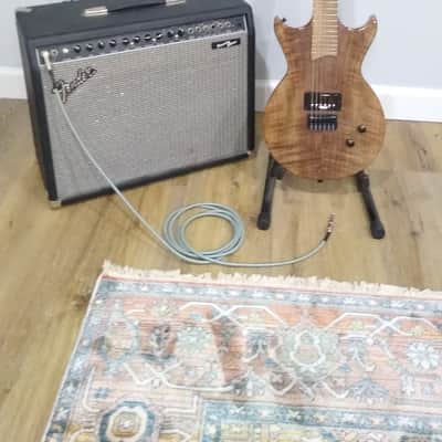 Three Son's Guitars Double Cut Drop Top 2020 Figured Walnut image 13