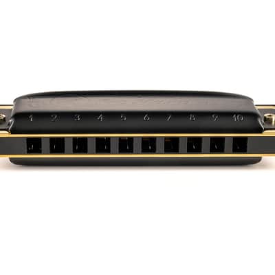 Hohner 562BX MS Series Pro Harp 10-Hole Diatonica Harmonica - Key of D image 3