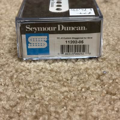 Seymour Duncan Pro Shop SSL-5 Custom Staggered for Strat 11202-05 White Bridge image 5