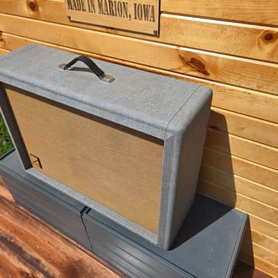 Sound Salvage Silvertone-inspired 1483 1x15 Cubby-Cabinet 2025 - Gray Tolex image 2