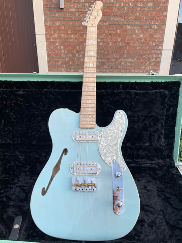 Fender Parallel Universe Volume II Telecaster Magico 2020 - 2021 - Transparent Daphne Blue image 1