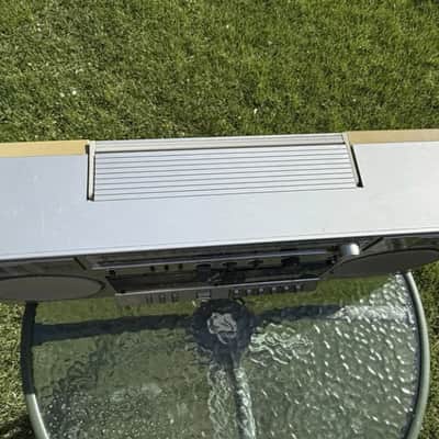 SILVER SVT 45L Rare Vintage Cassette Deck +TV Boombox Retro SHIN-SHIRASUNA Japan image 10