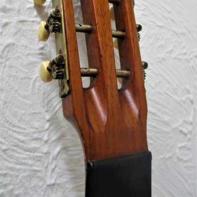 Julius Heinrich Zimmermann Leipzig No. 6  c1906 all solid Antique  parlor  romantic concert  guitar image 13