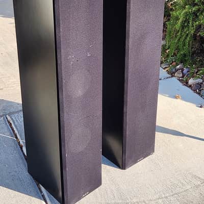 HTD Level THREE Tower Speakers 2001 - Black image 1