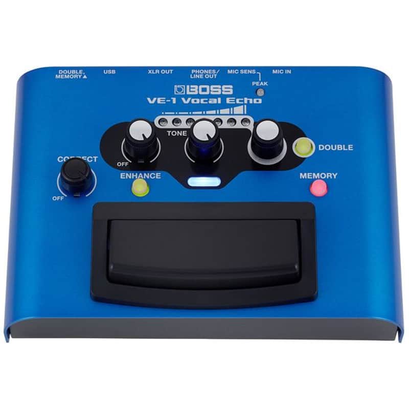 Boss VE-1 Vocal Echo Multi-Effect Unit 2015 - Present - Blue image 1