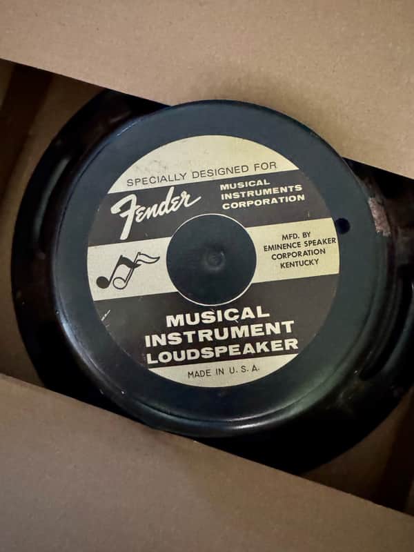 2 Eminence/Fender 037617 12” Speakers image 1