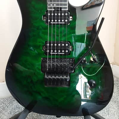 Jackson Pro Series DK2Q Dinky 2018 - 2019 - Transparent Green Burst image 8