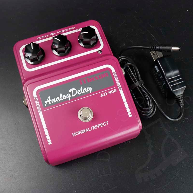 Maxon AD-900 Analog Delay Early Model MN3005 x 2 chips installed w/ PSU image 1