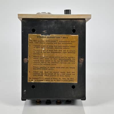 Dynaco Quadaptor QD-1 Dynaquad System image 6