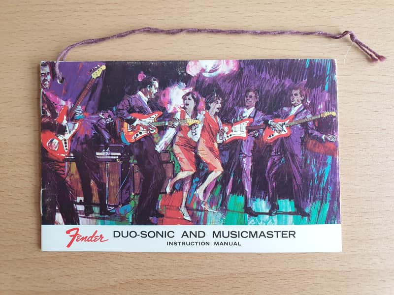 [Vintage] Fender Duo-Sonic And Musicmaster Instruction Manual 1960's (#1) image 1