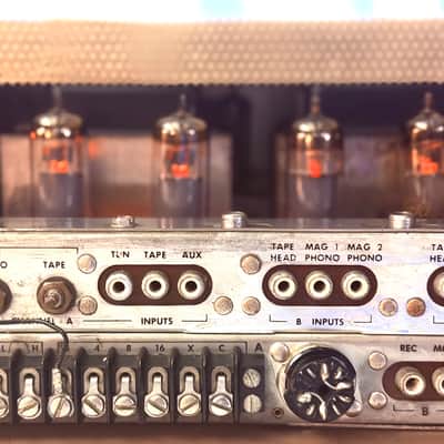 πΆβ¨ Fisher X-202 (1X-202) Tube Integrated Amplifier w/ Original Walnut Wood Case β Restored, New Tubes Installed, Fully Tested/Working image 16