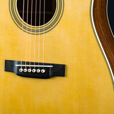 Martin D-28 12-Fret Custom Premium Wild Grain Indian Rosewood and High Altitude Swiss Spruce NEW image 9