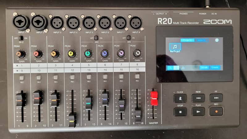 Zoom R20 Multitrack Recorder