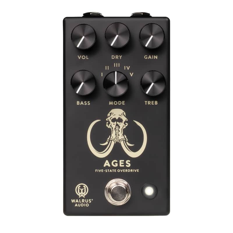 Walrus Audio Ages Five-State Overdrive Pedal - Black image 1