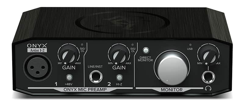 Mackie Onyx Artist 1-2 2x2 USB Audio Interface image 1