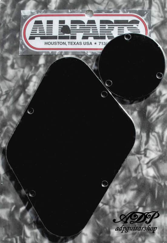 Black 1Ply Backplate set for Les Paul PG-0814-023 image 1