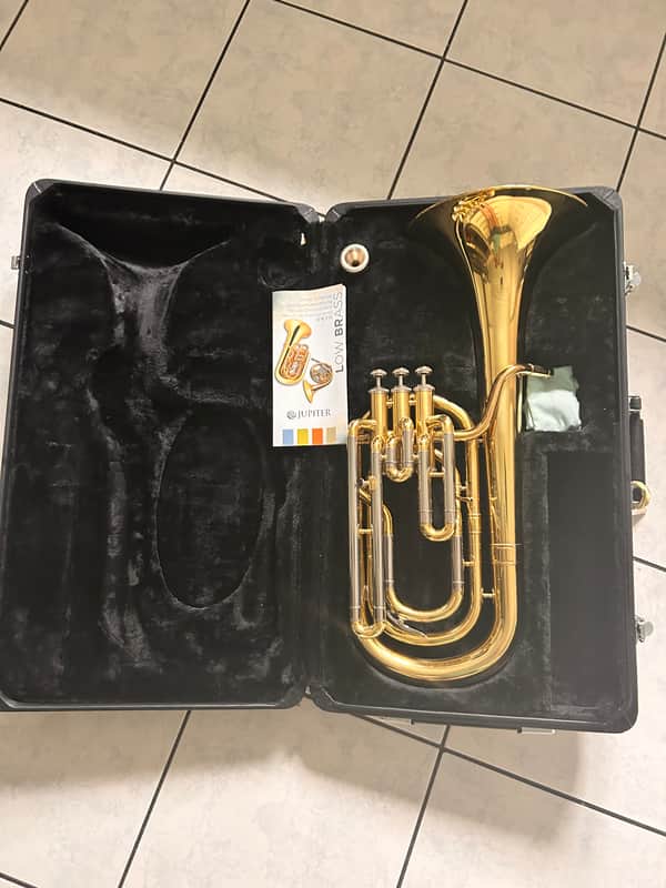 Jupiter JBR-360L Student 3/4 Bb Baritone 2010s - Brass Lacquer image 1