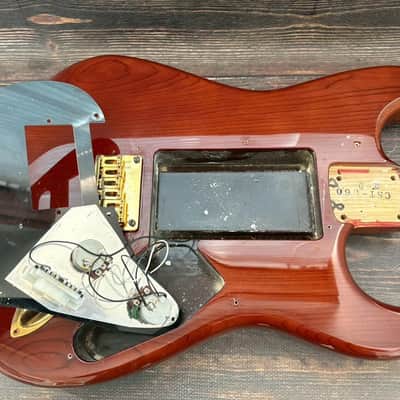 90s Charvel CST-060-SSH Stratocaster Type Ash Body w/Plate Made in Japan image 10
