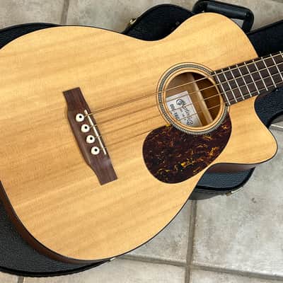 2008 CF Martin 00C-16GTAE acoustic bass natural with case image 2